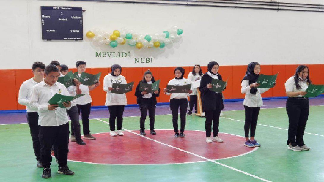 Baddal Aygün Anadolu Lisesinde Mevlidi Nebi Programı Düzenlendi