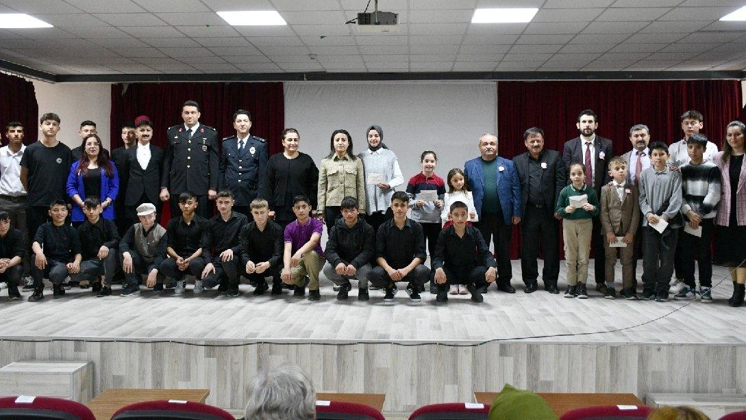 12 Mart İstiklal Marşının Kabulü ve Mehmet Akif Ersoy'u Anma Günü Programı