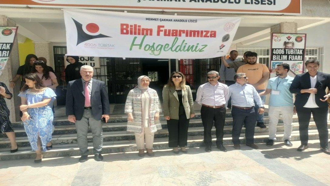 İscehisar Mehmet Çakmak Anadolu Lisesi TÜBİTAK 4006 Bilim Fuarı Sergi Açılışı Yapıldı