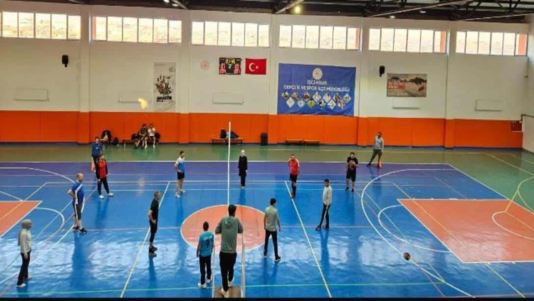 İscehisar İlçe Milli Eğitim Müdürlüğü 24 Kasım Öğretmenler Günü Okullar (Öğretmenler) Arası Voleybol Turnuvası