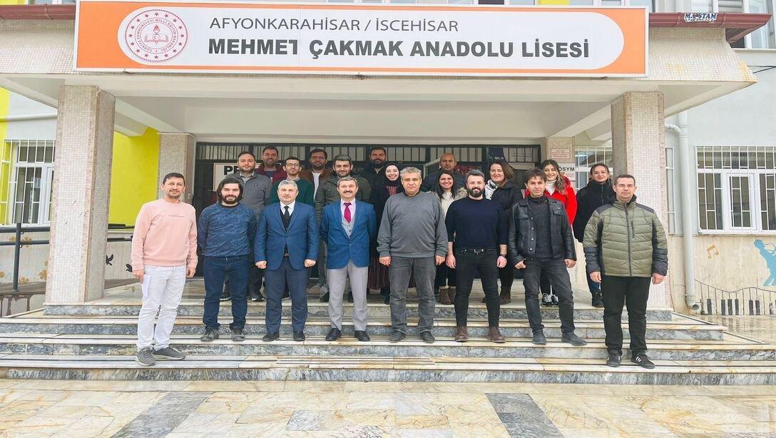 Mehmet Çakmak Anadolu Lisesine Anlamlı Ziyaret