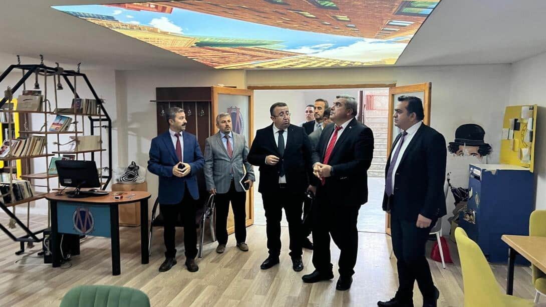 İl Millî Eğitim Müdürümüz Miraç SÜNNETCİ'nin İscehisar Ziyareti